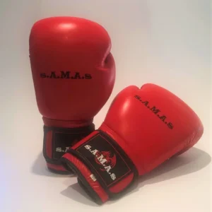 12 Ounce Gloves Premium Cowhide Leather Vampire Red