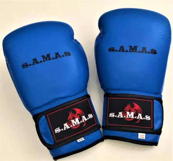 12 Ounce Gloves Prime Buffalo Leather Buster Blue