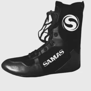 FIGHTER - TRAINING GEAR LEATHER, Boxing Fight Wear Black