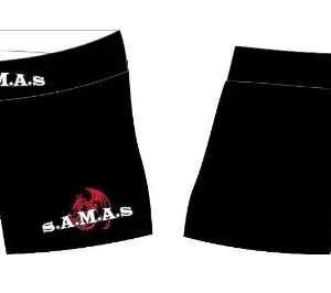 Compression Wear Ladies Shorts Black