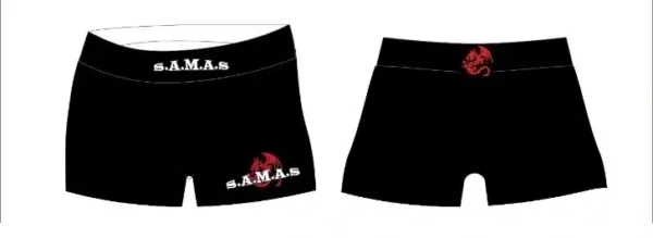 Compression Wear Ladies Shorts Black