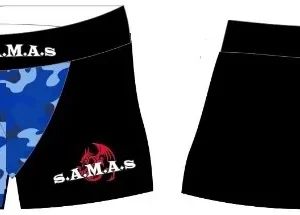Compression Wear ladies Shorts Blue Black