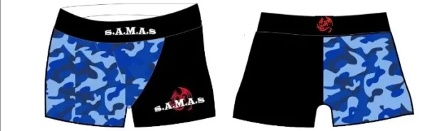 Compression Wear ladies Shorts Blue Black