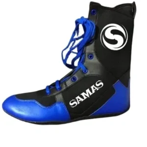 FIGHTER - TRAINING GEAR LEATHER, Boxing Fight Wear Blue