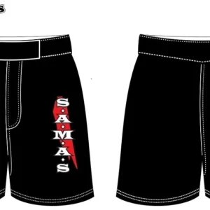 MMA Shorts Premier Black Also available with pockets
