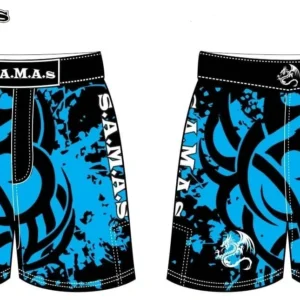 MMA Shorts Premier Blue