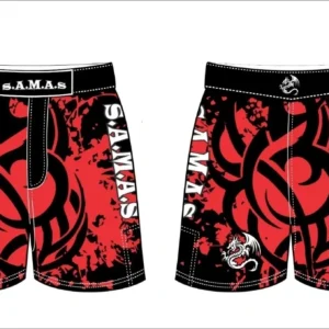 MMA Shorts Premier Red