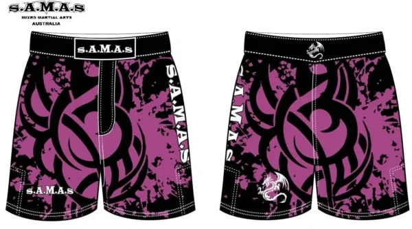MMA Shorts Purple
