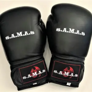 12 Ounce Gloves Prime Buffalo Leather Basher Black