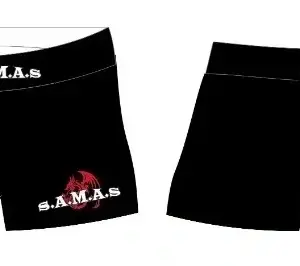 Compression Wear Ladies Shorts Black