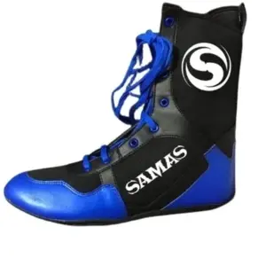 FIGHTER - TRAINING GEAR LEATHER, Boxing Fight Wear Blue